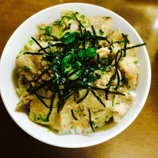 簡単あっさり★豚ネギ丼